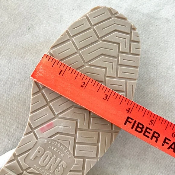 PONS Avarca Classic Leather Sandals in Metallic Bone, Off White - 42/ U.S. 12 - Picture 11 of 11